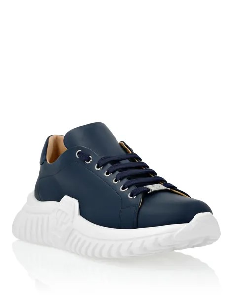 КРОССОВКИ LO-TOP SUPERSONIC Philipp Plein, цвет Dark Blue