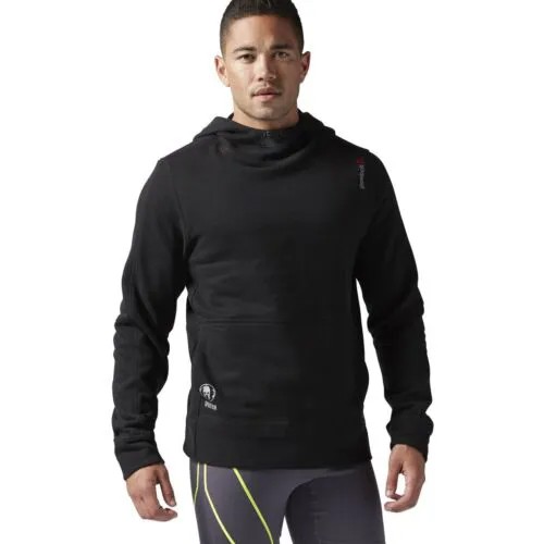 [BK0402] Мужская толстовка с капюшоном Reebok Spartan Pullover