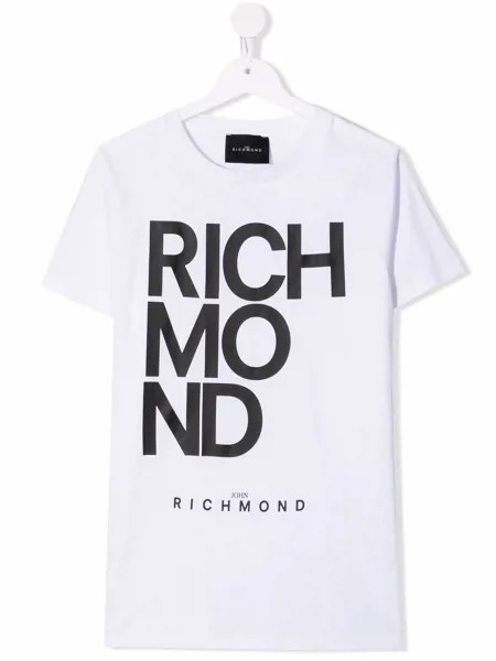 John Richmond Junior футболка с логотипом