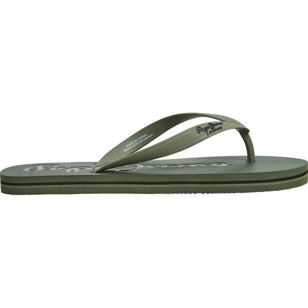 Шлепанцы Pepe Jeans Bay Beach Basic, зеленый