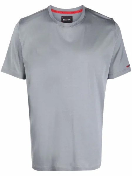 Kiton round neck short-sleeved T-shirt