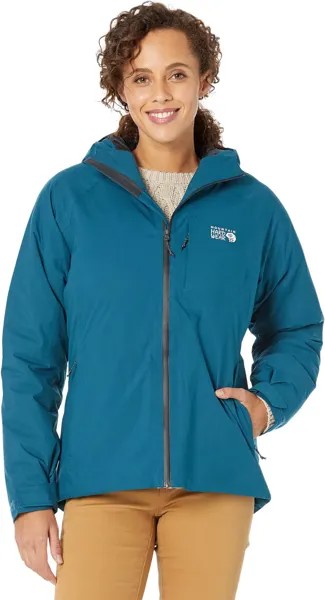 Утепленная куртка Stretch Ozonic Mountain Hardwear, цвет Dark Caspian