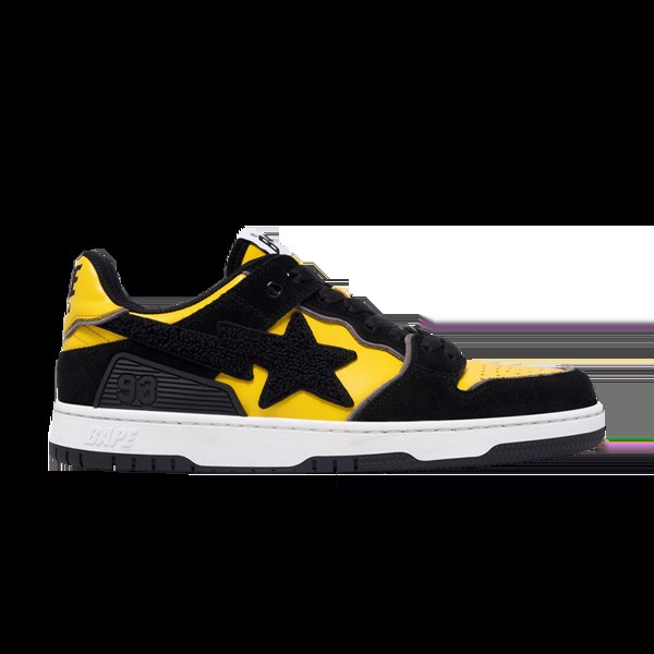 Кроссовки BAPE Sk8 Sta #2 M2, желтый