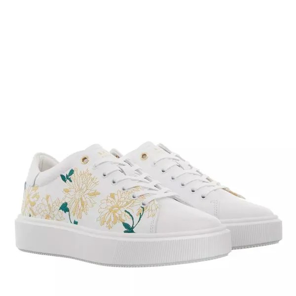 Кроссовки lornima embroidered inflated sole Ted Baker, белый