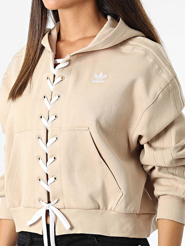 Толстовка adidas Hoodie, бежевый
