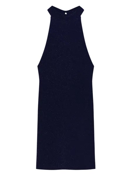 Коктейльное платье Pull&Bear, морской синий