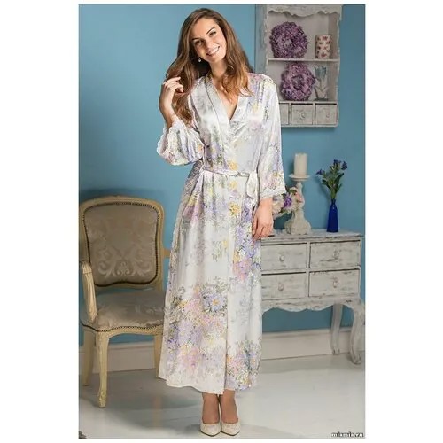 Халат MIA-AMORE, размер 2XL/3XL, белый