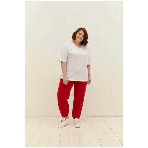 Брюки  4FORMS, спортивный стиль, размер 2XL, красный