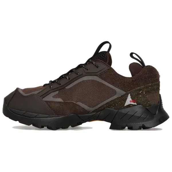 Кроссовки ROA Lifestyle Shoes Unisex Low-top Dark Brown, коричневый