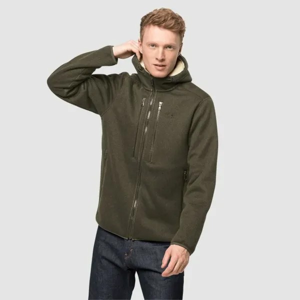 Куртка Jack Wolfskin Robson Hooded, зеленый