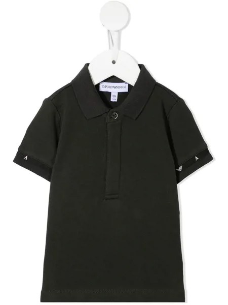 Emporio Armani Kids рубашка поло с логотипом