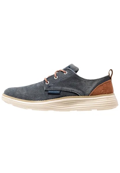 Спортивные туфли на шнуровке Status 2.0 Pexton Skechers, цвет navy