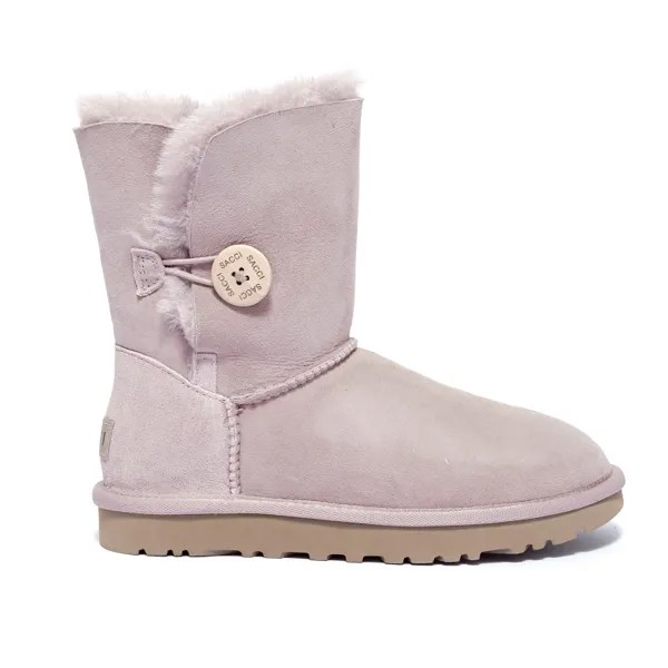 Угги женские Sacci Bailey Button розовые 39 EU