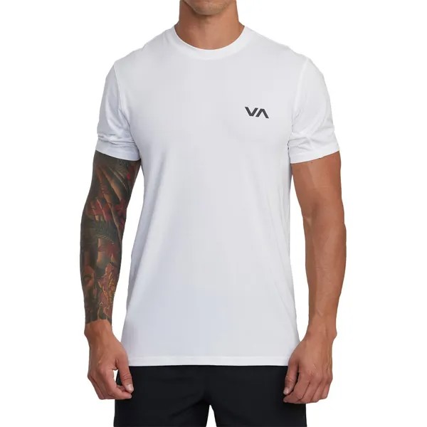 Футболка с длинным рукавом Rvca Sport Vent, белый