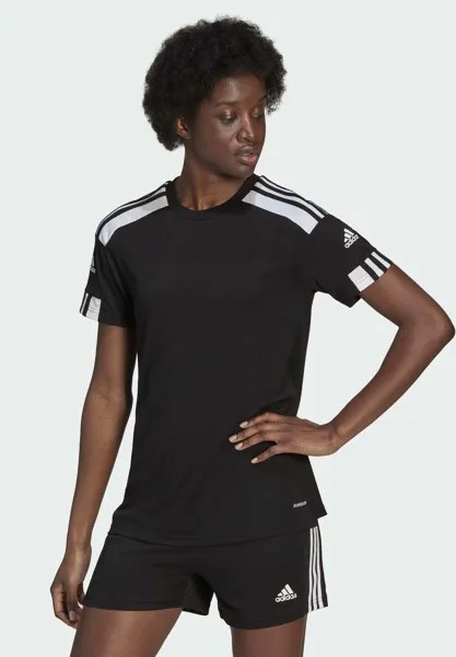 Спортивная футболка Adidas, черно-белый