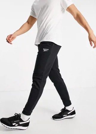 Черные флисовые джоггеры Reebok Training Essential-Черный цвет