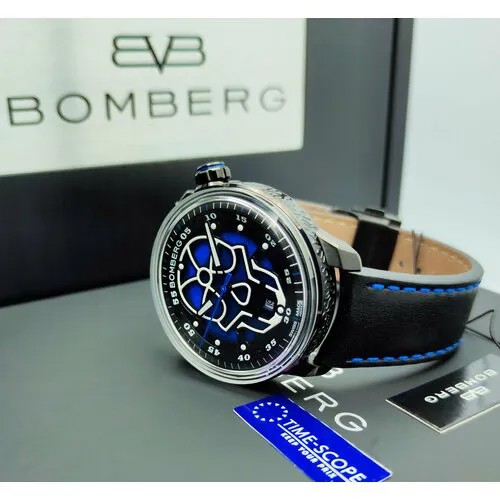 Наручные часы Bomberg CT43APBA.23-2.11, черный, синий