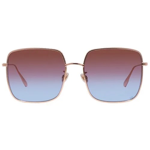 Солнцезащитные очки Dior, голубой, розовый