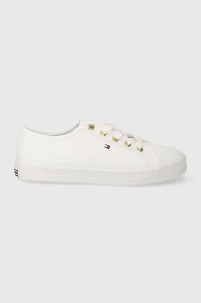 Детские кеды ESSENTIAL NAUTICAL SNEAKER Tommy Hilfiger, белый