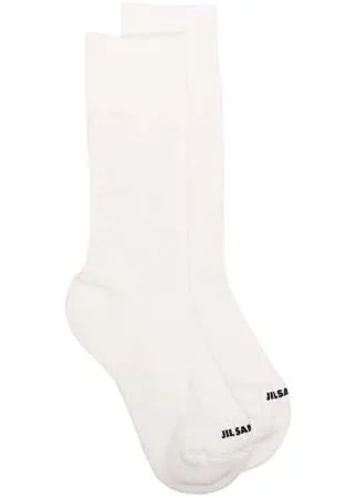 Jil Sander носки с логотипом