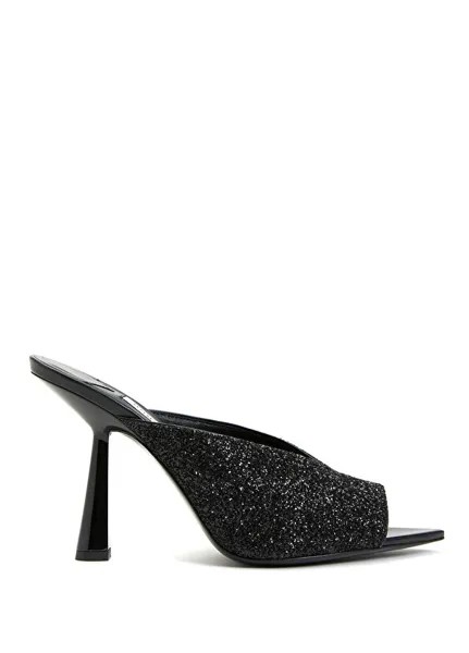Женские кожаные тапочки-мюли Maryanne на каблуке Jimmy Choo, черный