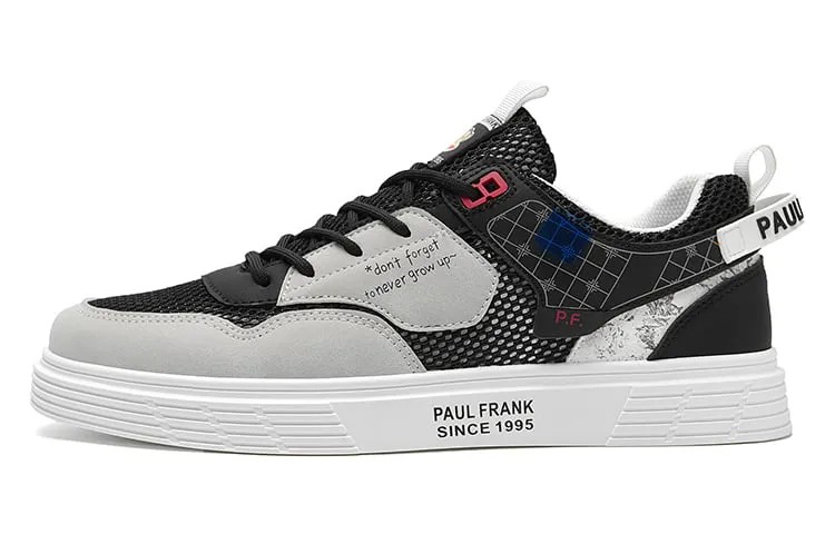 Кроссовки paul frank Skateboarding Shoes Men Low-top, черный