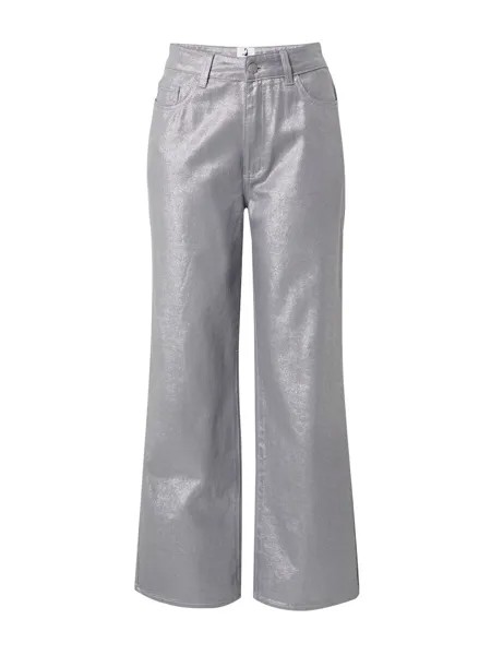 Широкие джинсы Viervier TESSA, серебряный