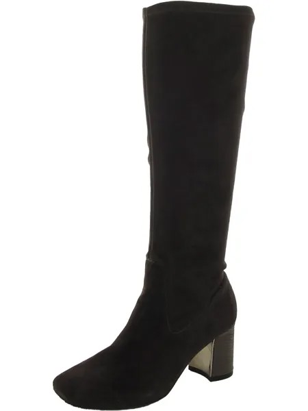 Женские замшевые высокие сапоги Cassidy до колена Donald J. Pliner, цвет Dark Brown/Stretch Suede