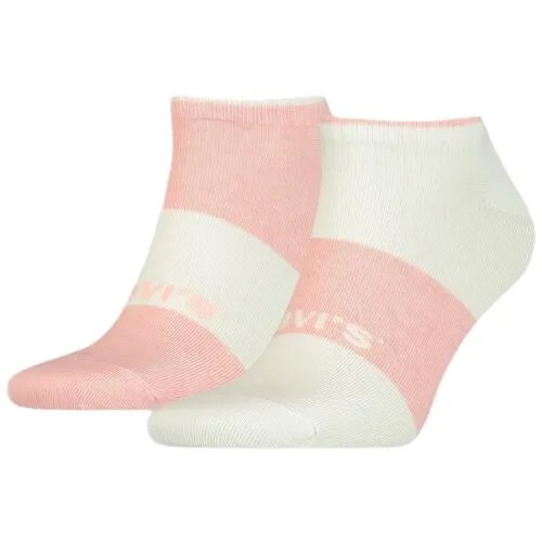 Носки Levi's, размер 43, розовый