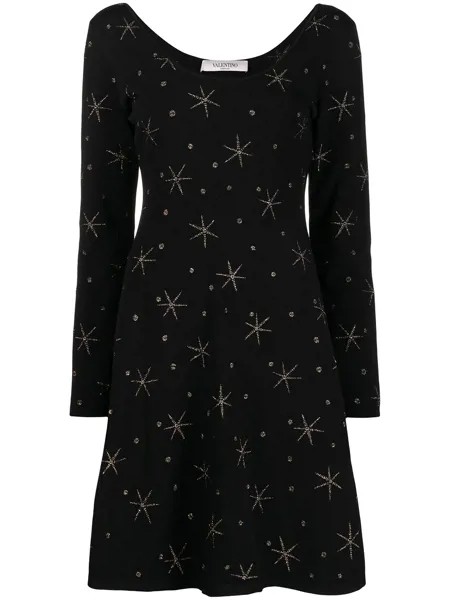 Valentino Pre-Owned платье с принтом