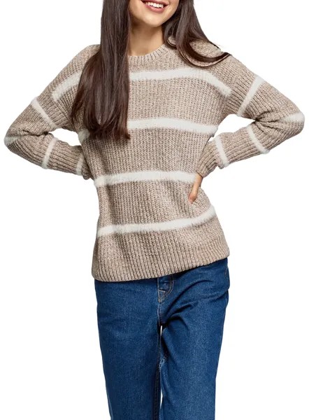 Джемпер женский oodji 63805338 бежевый XS