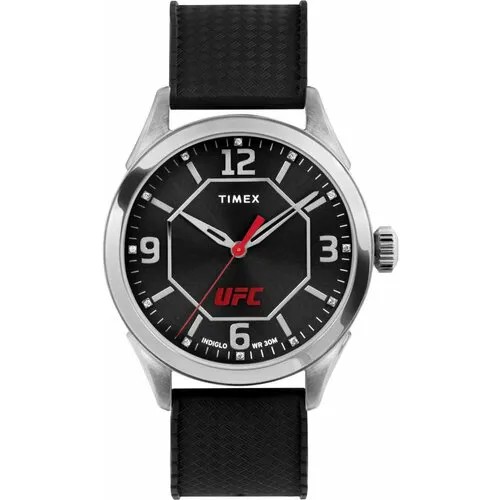 Наручные часы TIMEX UFC TW2V56100, черный, серебряный