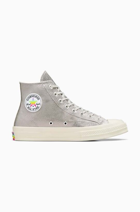 Кроссовки Chuck Hi Pride Converse, серебряный