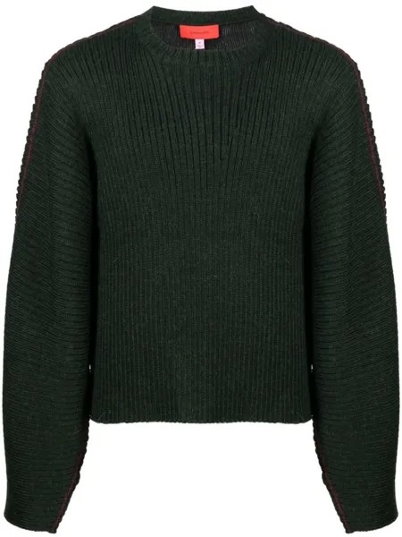 Eckhaus Latta джемпер Ash, зеленый
