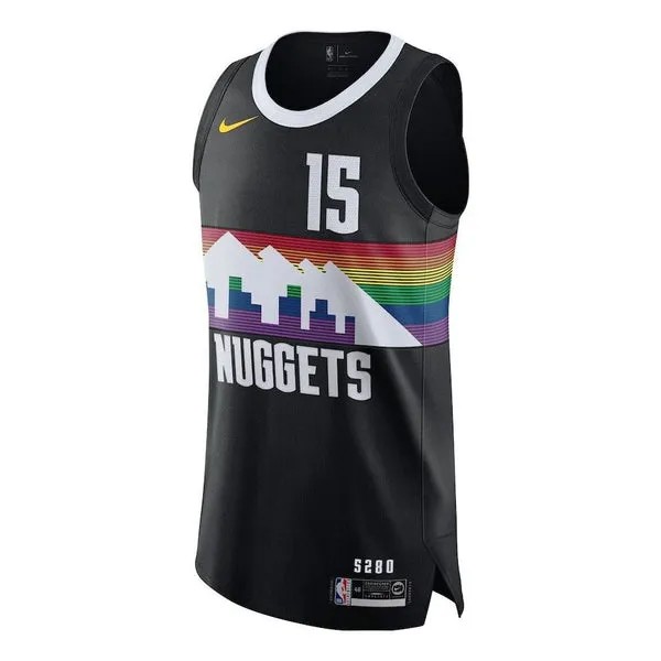 Майка Nike x NBA Denver Nuggets 2019-20 Jerseys 'Nikola Joki 15', черный