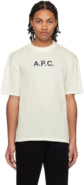 Белая футболка Моран A.P.C.