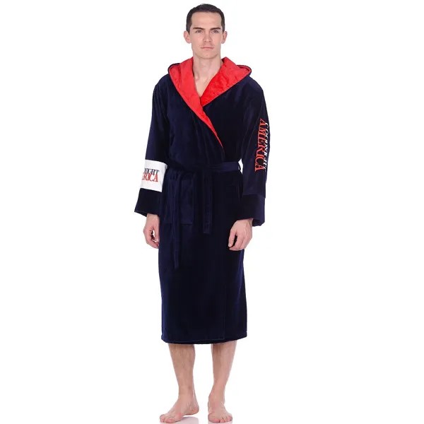 Халат мужской GURSAN TEKSTIL GU009 синий 3XL