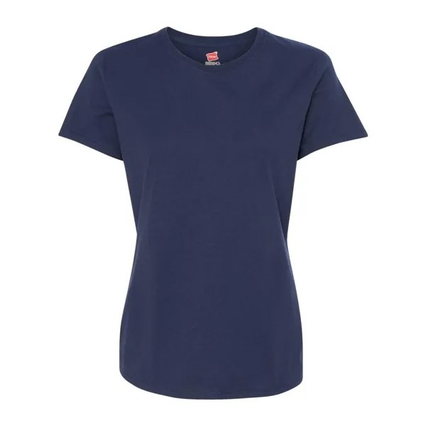 Женская футболка Hanes Perfect-T, темно-синий