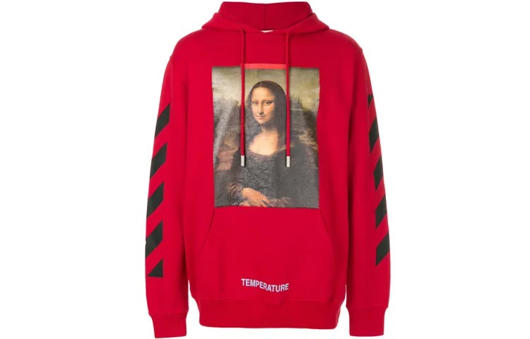 Толстовка с капюшоном «Мона Лиза» Off-White