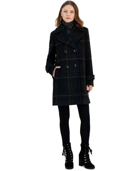 Женское двубортное пальто в клетку Sam Edelman
