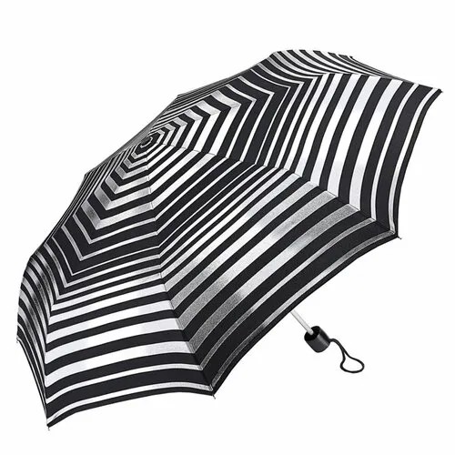 Зонт FULTON, серебряный, черный