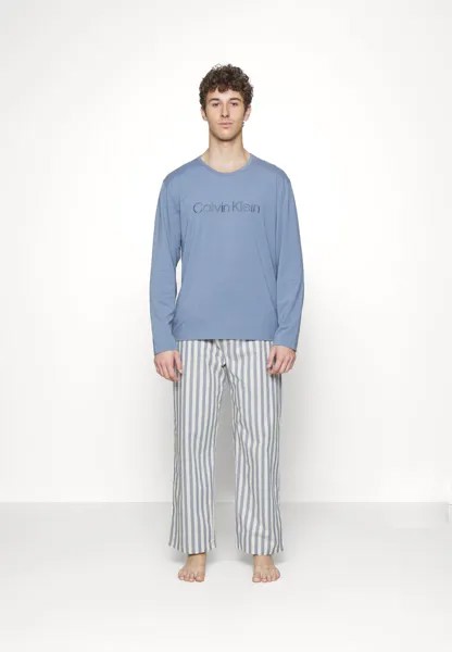 Пижамы Calvin Klein Underwear, серо-голубой