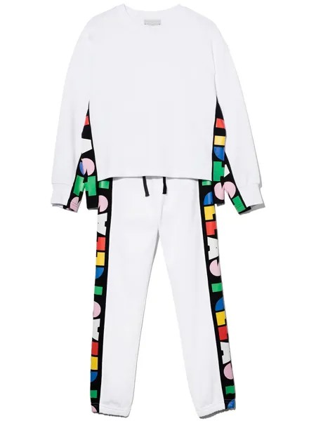 Stella McCartney Kids спортивный костюм с логотипом