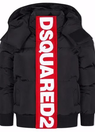 Dsquared2 Kids пуховик с логотипом