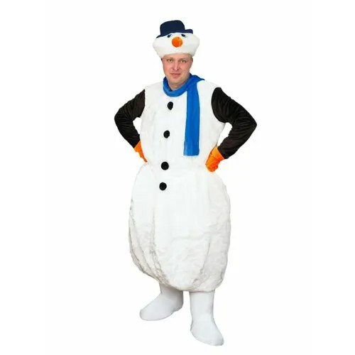 Взрослый карнавальный костюм EC-201082 Снеговик