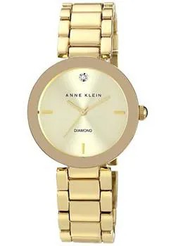 Fashion наручные  женские часы Anne Klein 1362CHGB. Коллекция Diamond