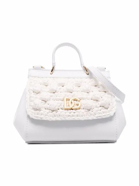 Dolce & Gabbana Kids сумка на плечо с монограммой