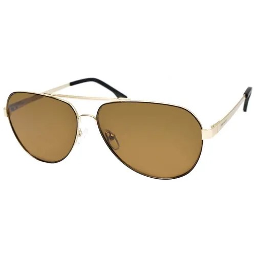 Солнцезащитные очки Enni Marco IS11-630, золотой, оранжевый