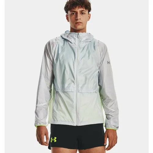 Ветровка Under Armour, размер XL, серый, белый