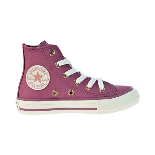 Детские винтажные кеды Converse Chuck Taylor All Star Hi Little Wine-Egret 660019C
